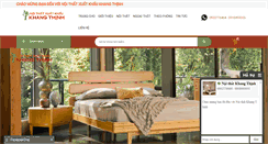 Desktop Screenshot of noithatkhangthinh.com
